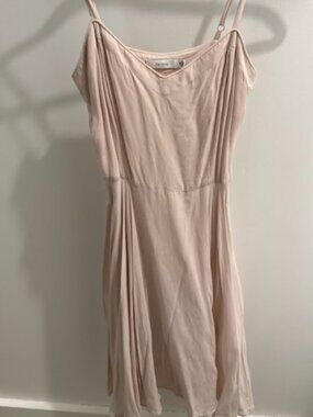 talula Aritzia light pink summer dress